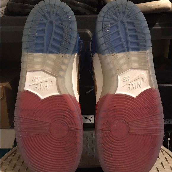 SOLD Nike dunk trico (red white and blue) - Picture 5 of 5